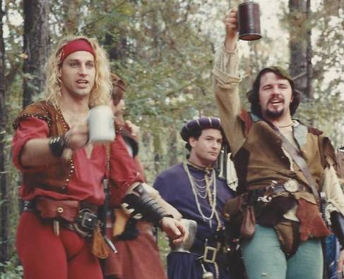 The Robin Hood troupe, 1989
